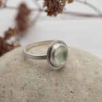 Afbeelding in Gallery-weergave laden, Sena ring with prehnite ~ size 55   (ready to ship)
