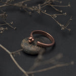 Load image into Gallery viewer, Ball Open Copper Ring
