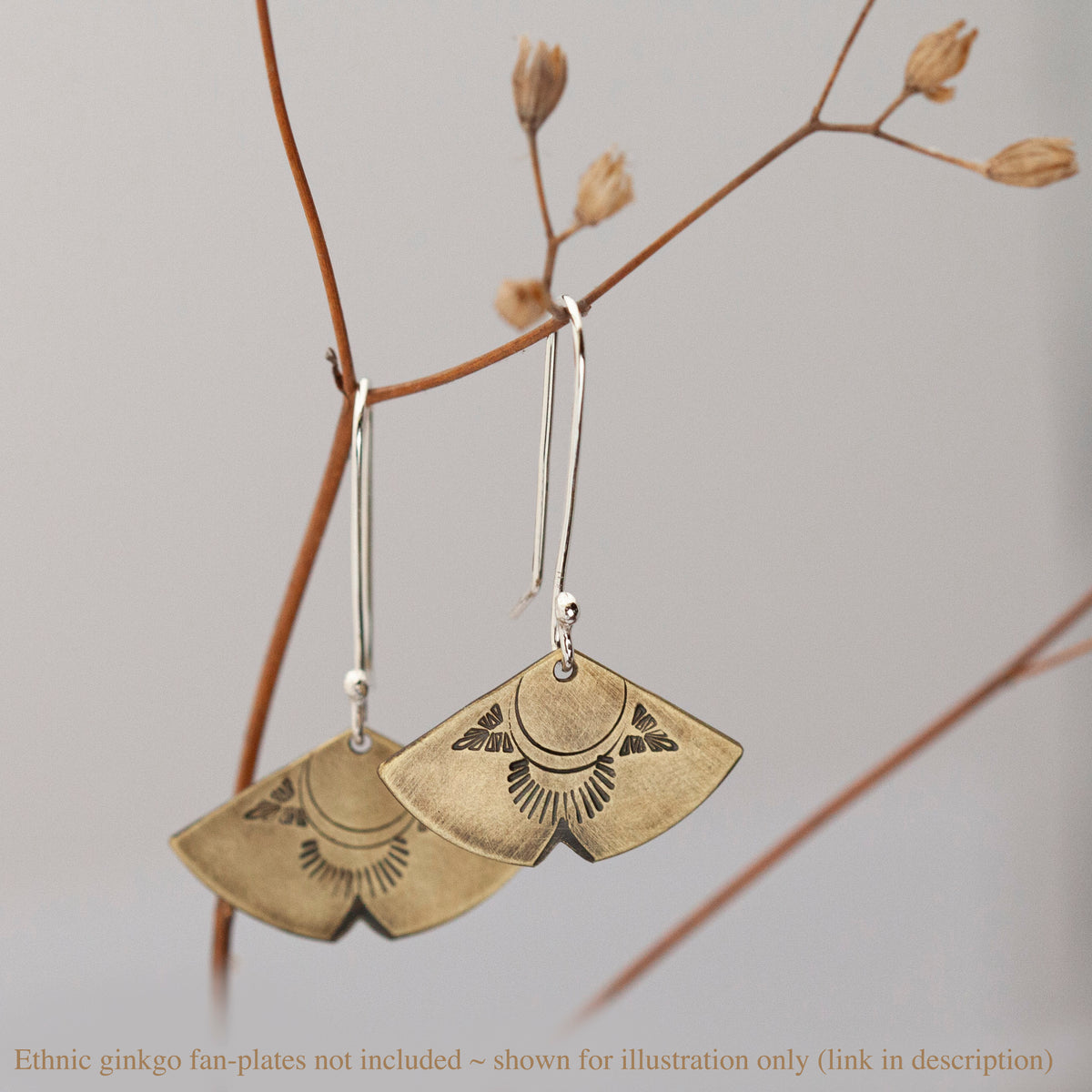 Ganchos de oreja desmontables para ear jackets (1 par) (hecho por encargo)