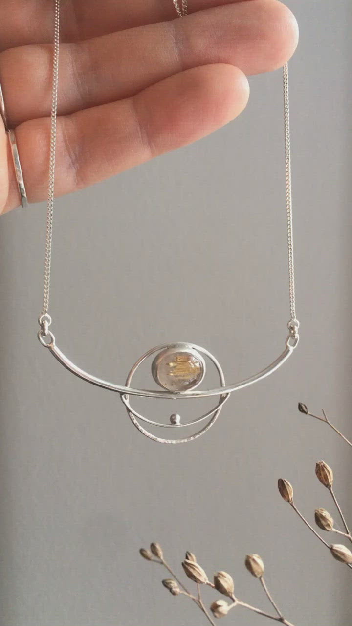 Choose Your Stone : Aya necklace  (made to order)