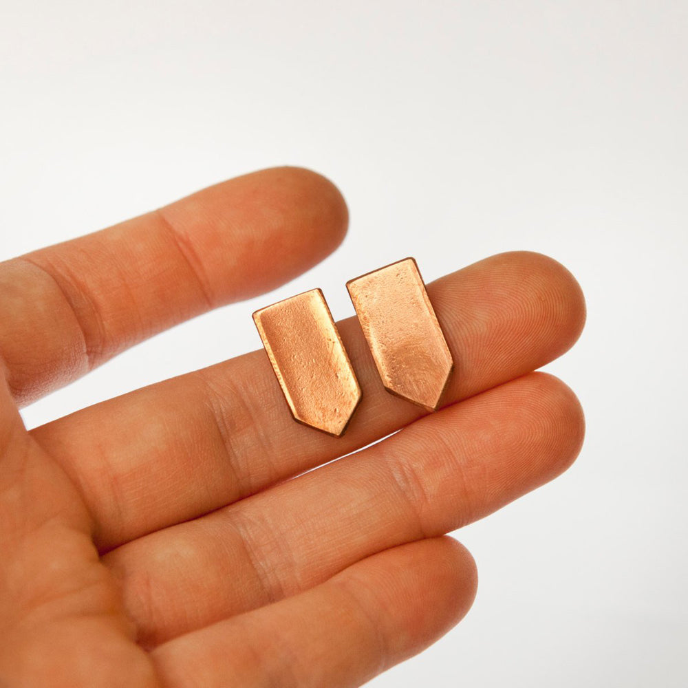 Arrow Copper Earrings