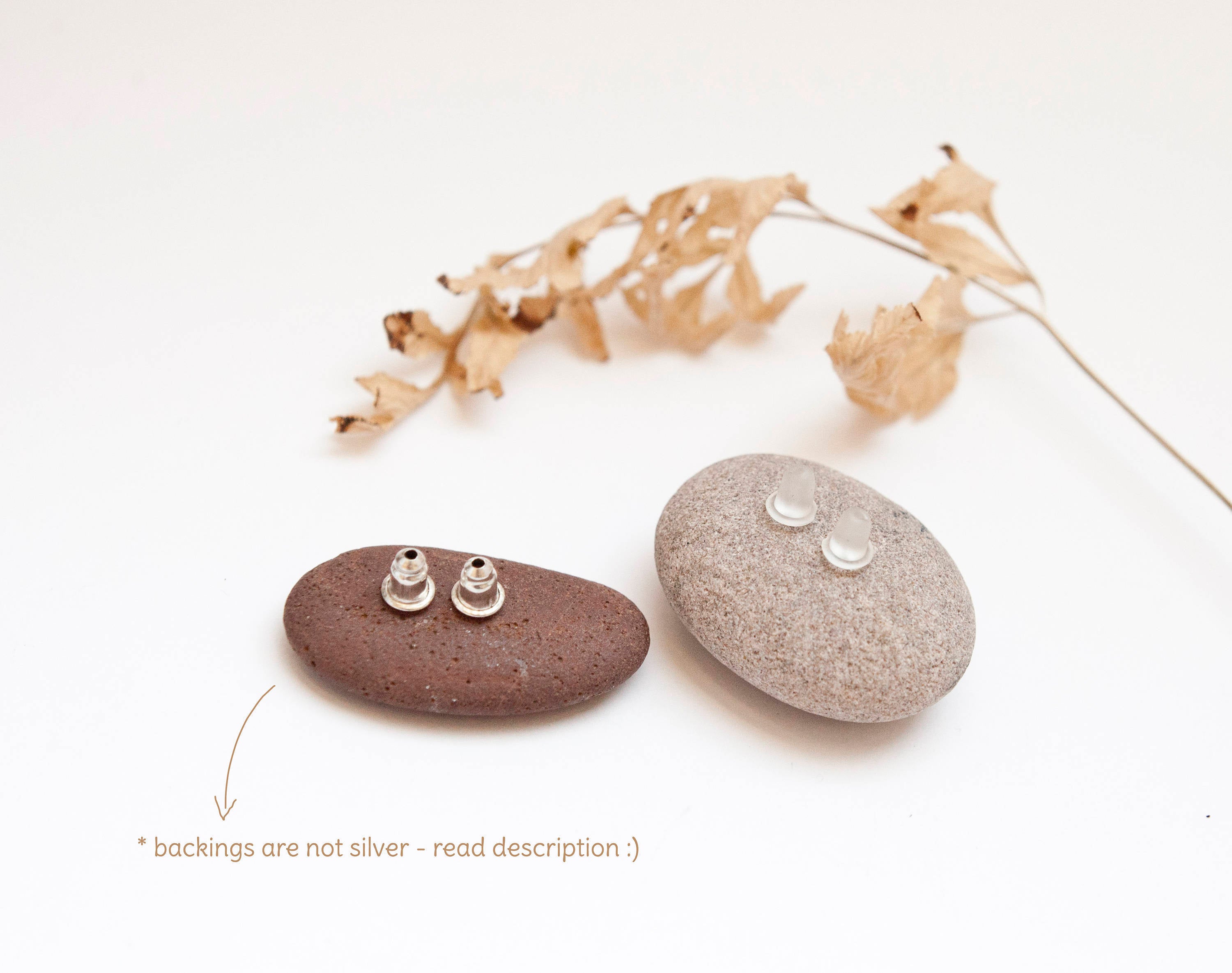 Bowl and curve earrings ~ a soft geometrical balance of curves    (made to order)
