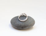Afbeelding in Gallery-weergave laden, Ring composed of tiny silver drops  (made to order)
