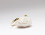 Lade das Bild in den Galerie-Viewer, Cuff bracelet in brass with ethnic patterns    (made to order)
