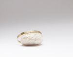 Lade das Bild in den Galerie-Viewer, Cuff bracelet in brass with ethnic patterns    (made to order)
