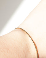Lade das Bild in den Galerie-Viewer, Thin hammered brass cuff bracelet    (Made to order)
