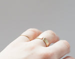 Lade das Bild in den Galerie-Viewer, Adjustable ring in brass with ethnic patterns. 2 ways to wear it    (made to order)
