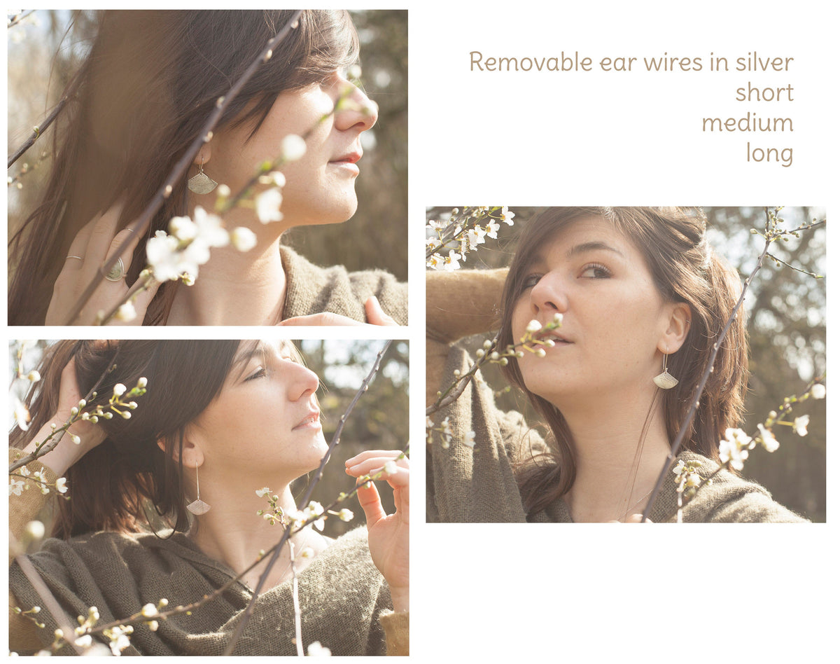 Ganchos de oreja desmontables para ear jackets (1 par) (hecho por encargo)