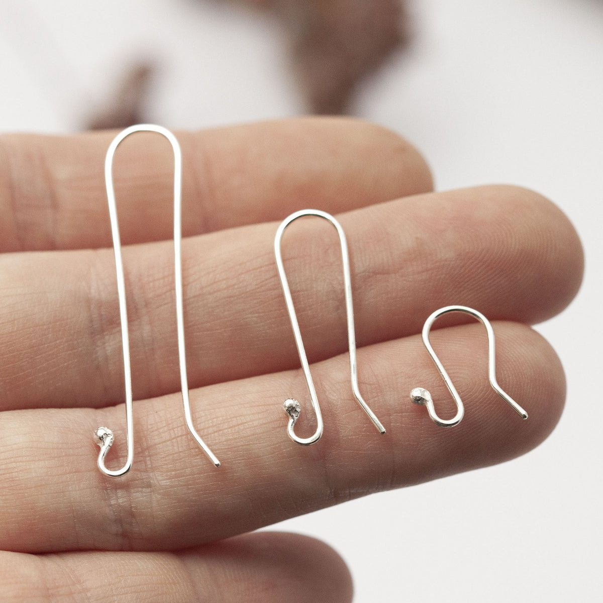 Ganchos de oreja desmontables para ear jackets (1 par) (hecho por encargo)