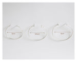 Cargar imagen en el visor de la galería, Architectural bracelet in silver ~ 2 options to choose from ~ Adjustable    (made to order)
