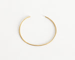 Lade das Bild in den Galerie-Viewer, Thin brass cuff bracelet  (made to order)
